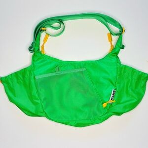 Baboon to the Moon Crescent Crossbody Bag